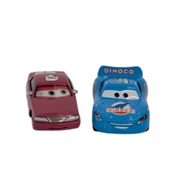 Disney Pixar Cars Diecast Lenticular Eyes Lightning Phil Tankson Verns Taxi - Picture 5 of 13